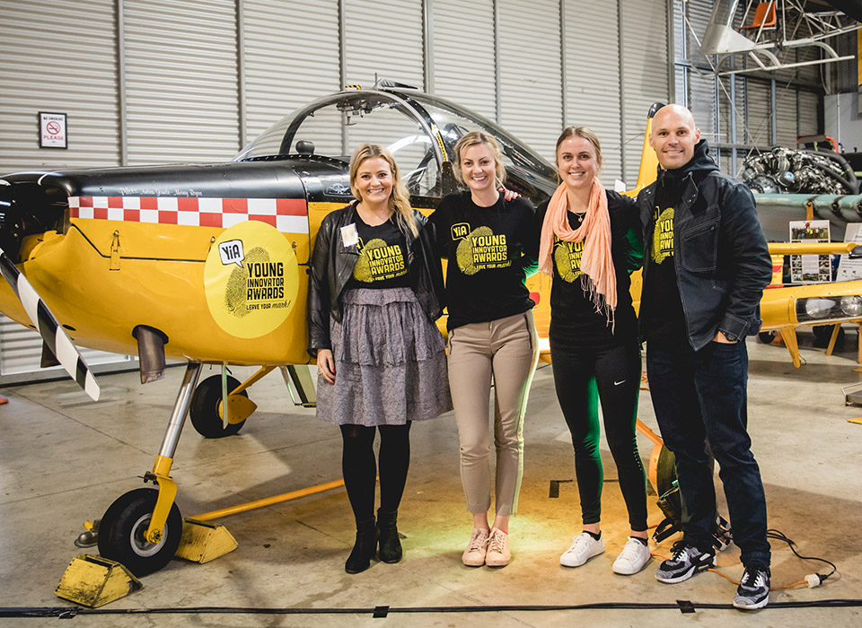 Catherine Harris, Sinead O'Sullivan, Lydia Gilmour, and Wade Flannigan.