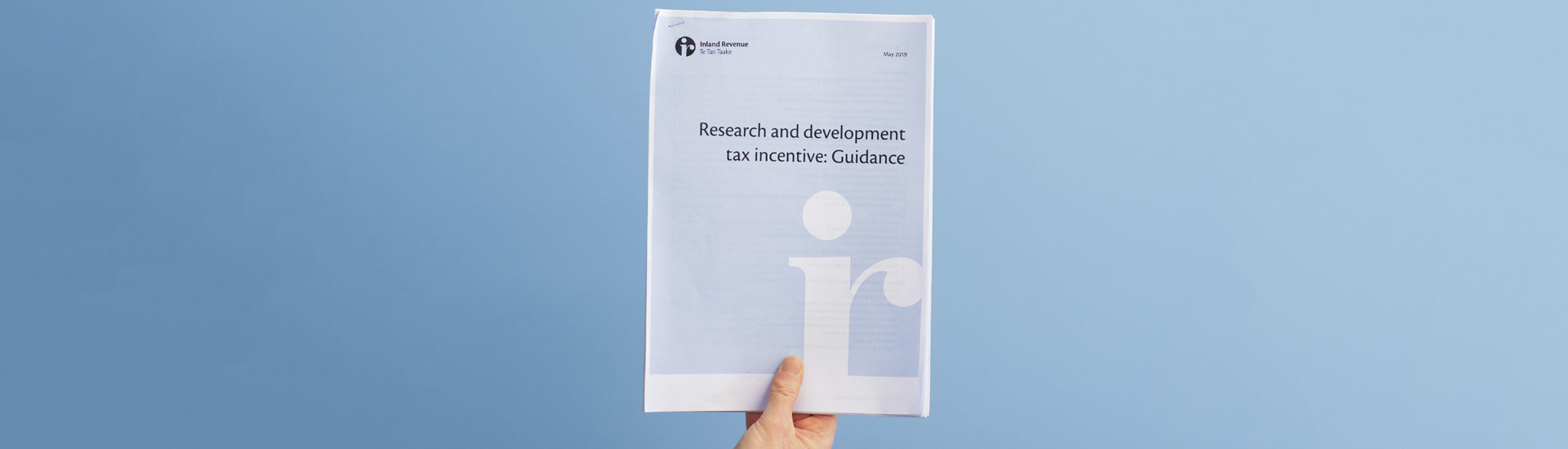 R&D Tax incentive: Guidance R&D Tax incentive: Guidance